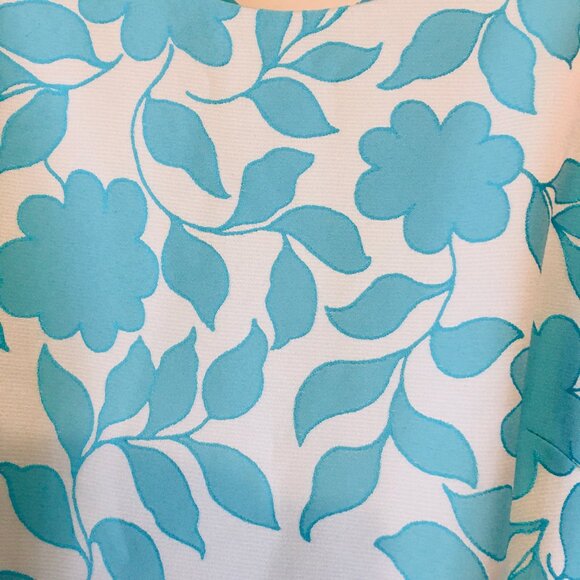 NEW Tahari ASL Dress Floral Embroidered Blue White Cocktail Women’s 2P 2 Petite - Picture 8 of 16
